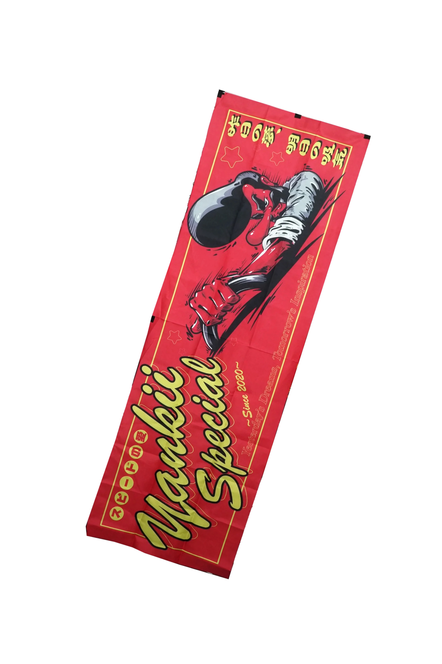 Red Driver Nobori Flag