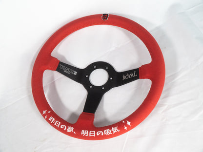 Yankii special x Grip Royal Red suede wheel