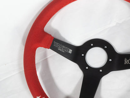 Yankii special x Grip Royal Red suede wheel