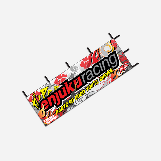 Team Shriek + Enjuku Racing Nobori Flag