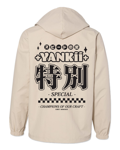 Yankii Champion Windbreaker - Khaki (PRE-ORDER)