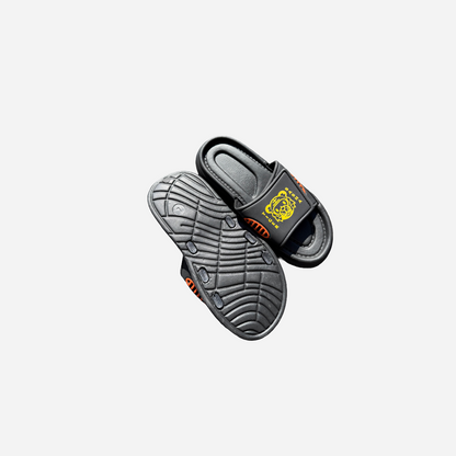 Tiger Sasha Slides - Black / Orange