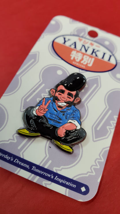 Jusan "Peace" 1.5" Enamel Pin