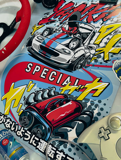 Naturally Aspirated Art Poster
